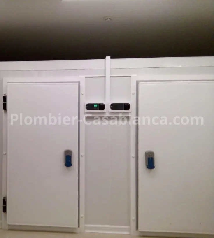 Porte chambre froide Casablanca
